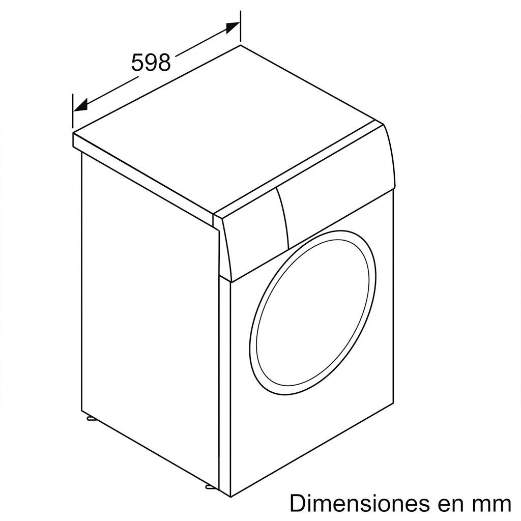 LAVADORA BOSCH WGG244FXES 9kg 1400 r.p.m